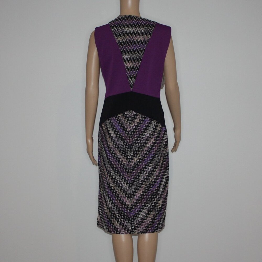 Missoni Women's Ponte-Paneled Crochet Knit Dress in size 42 / US 6 NWT MSRP 1595 - Picture 6 of 16